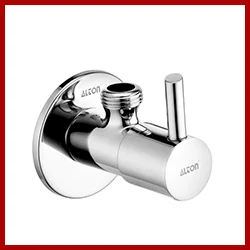 ALTON GRC3725 Brass, Angle Valve With Wall Flange (Chrome)