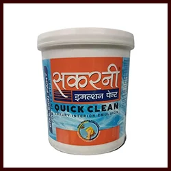 Luxury Emulsion Paint For Interior Quick Clean White 10 Ltr